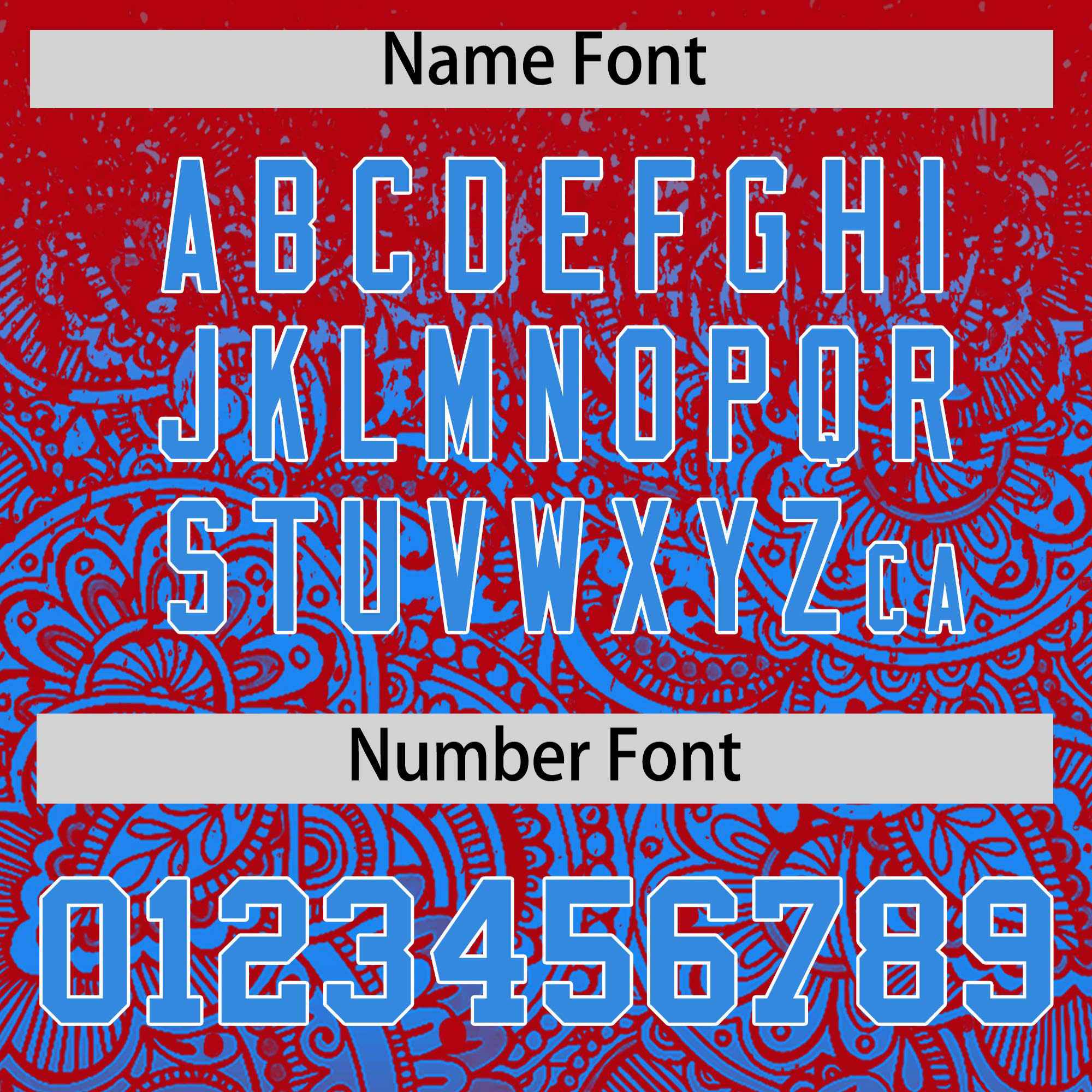 Custom Red Light Blue Floral Print Pattern Full Button Gradient Fashion Baseball Jersey