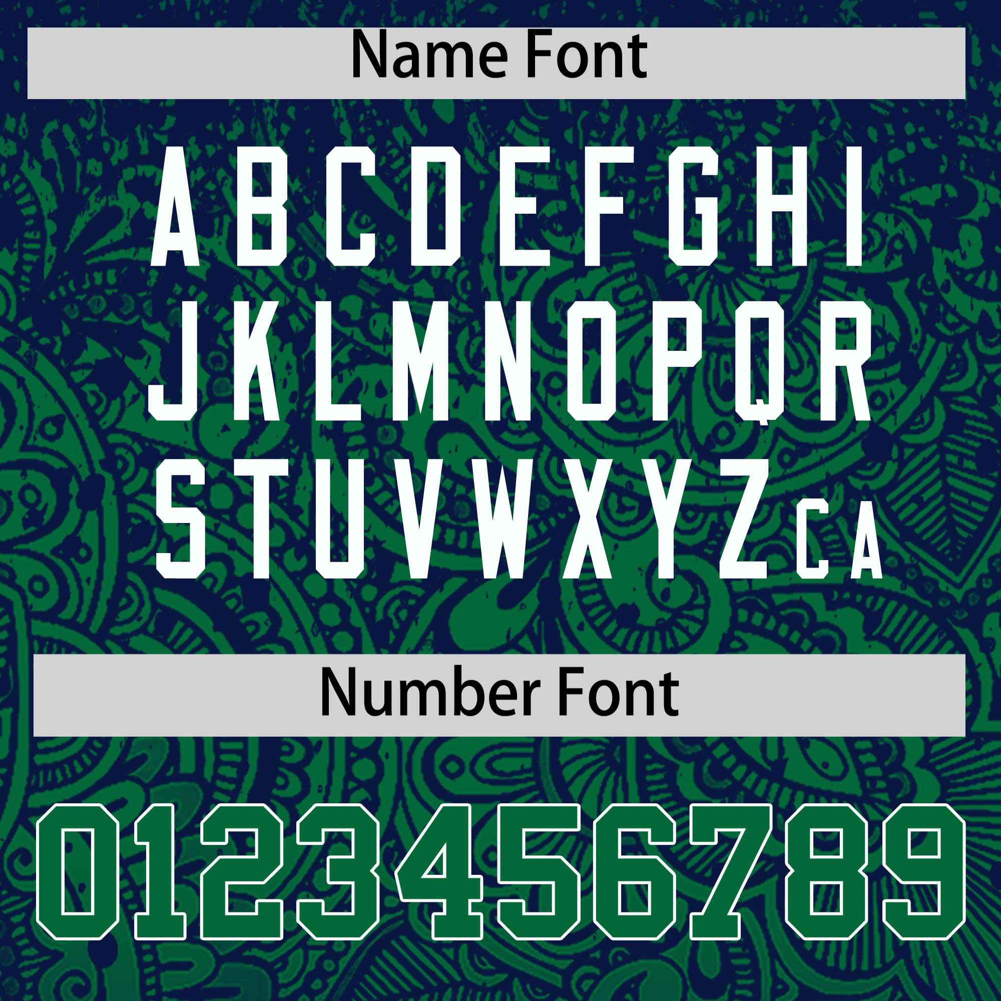 Custom Navy Kelly Green Floral Print Pattern Full Button Gradient Fashion Baseball Jersey