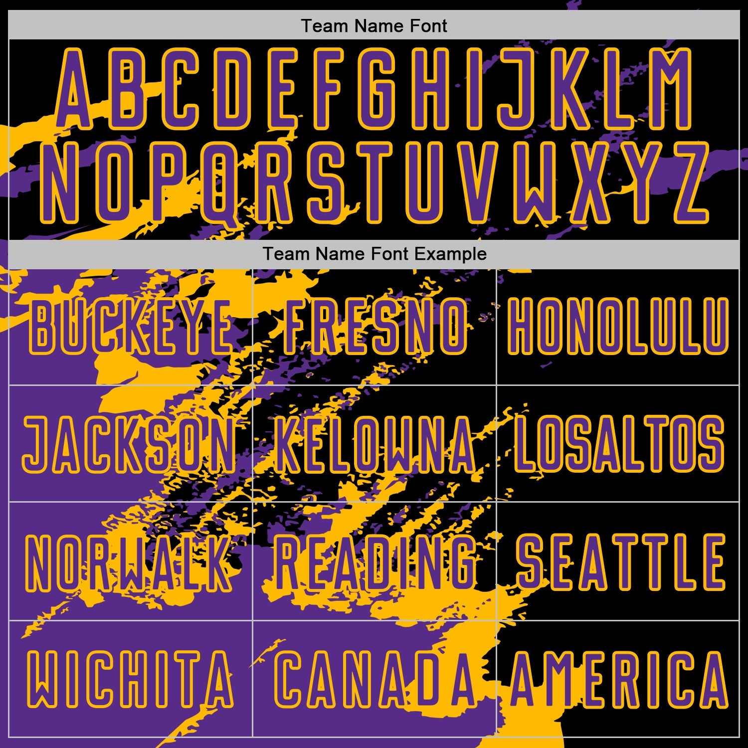 Custom Black Purple-Gold Abstract Fragment Art Splash Sports Sublimation Soccer Uniform Jersey