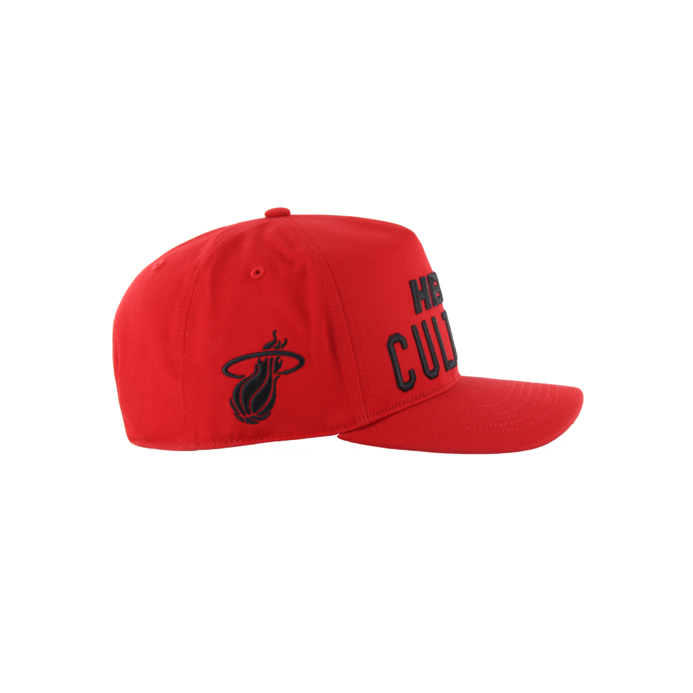 '47 Brand HEAT Culture: Blood Red Wordmark Snapback